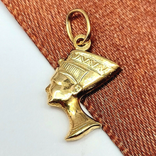 Load image into Gallery viewer, Ladies Yellow Gold 9ct (375, 9K) High Quality Pharaoh Side Profile Pendant
