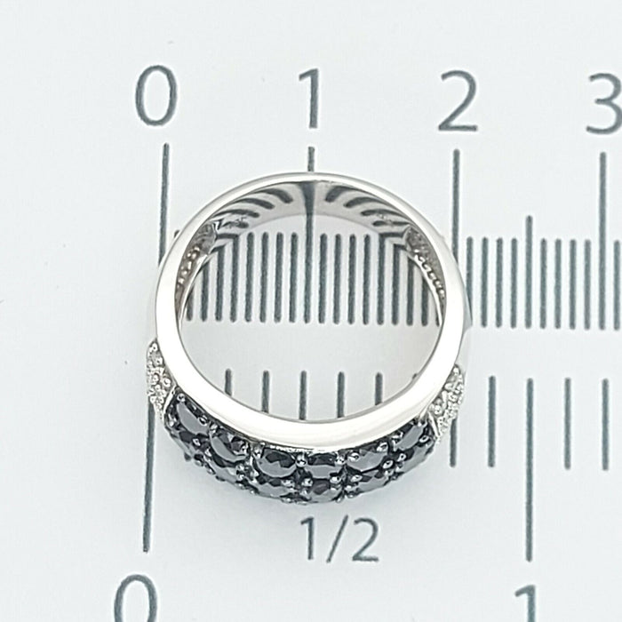 Ladies White Gold Ring 10ct (417,10K) White Gold Natural Diamond Ring