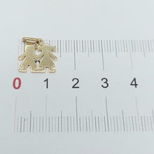 Load image into Gallery viewer, Ladies Yellow Gold 9ct (375, 9K) Rare Boy &amp; Girl Holding Hands Pendant
