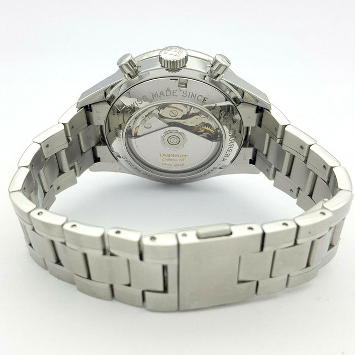Genuine Tag Heuer Men's Carrera Chrono Tachy Calibre 16 CV2011 Watch