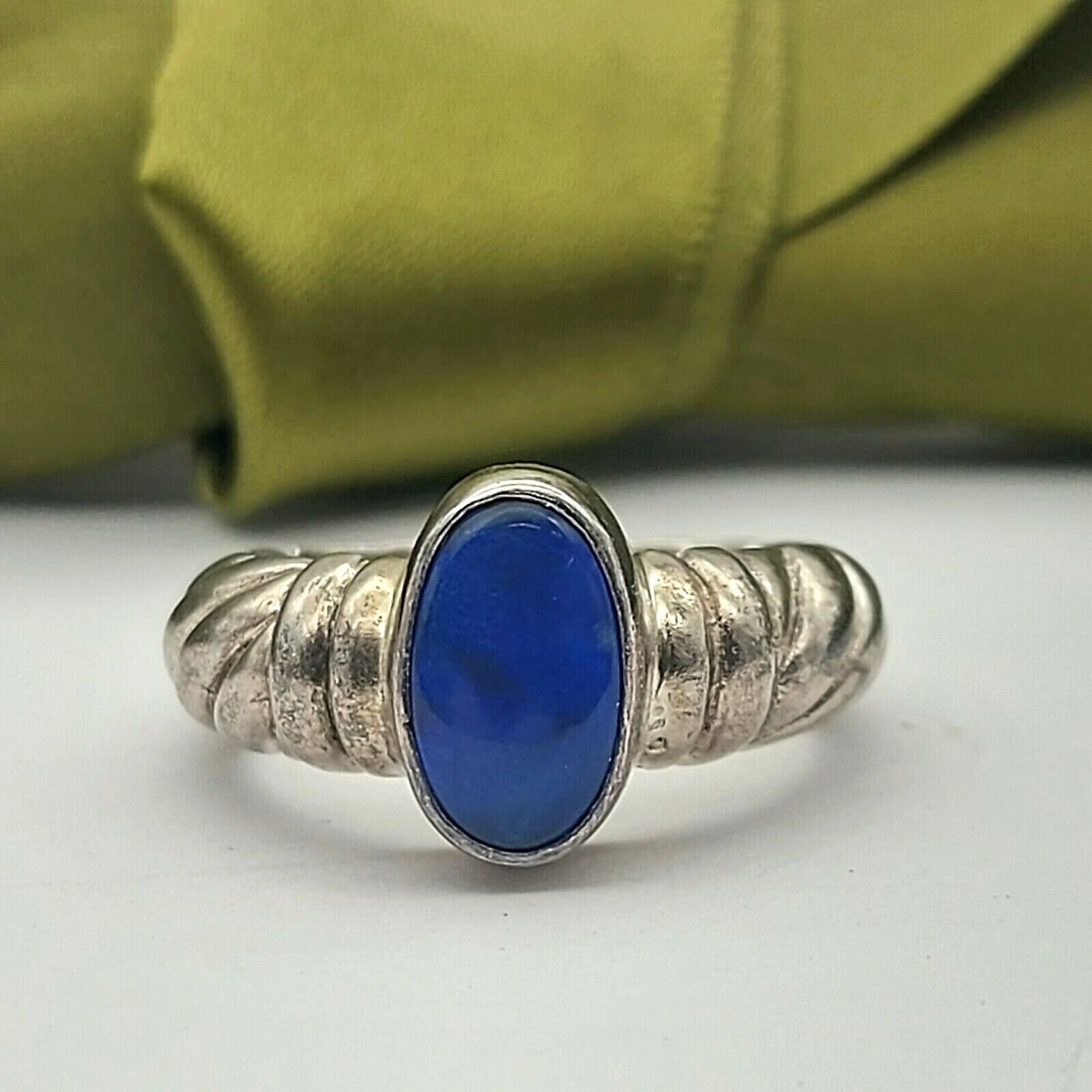 Unisex Ring Silver (925) Opal Unique Dress Ring