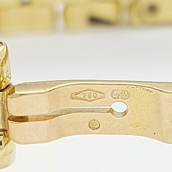 Genuine Chaumet Women's étanche 18ct 92g Gold Watch with 33 Diamond