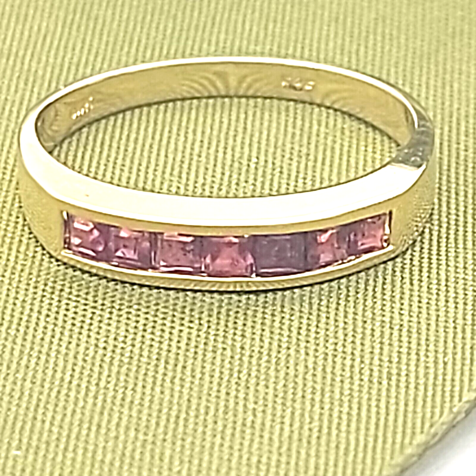 Ladies 14ct (585, 14K) Yellow Gold and Tourmaline Ring
