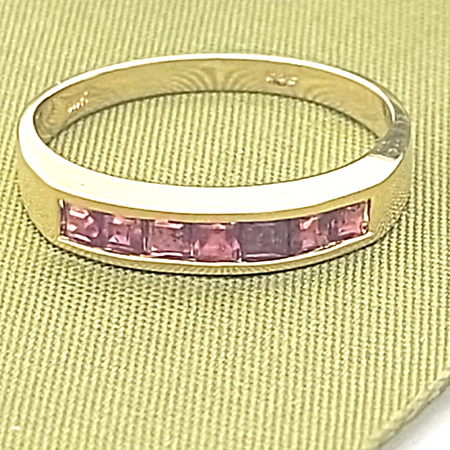 Ladies 14ct (585, 14K) Yellow Gold and Tourmaline Ring