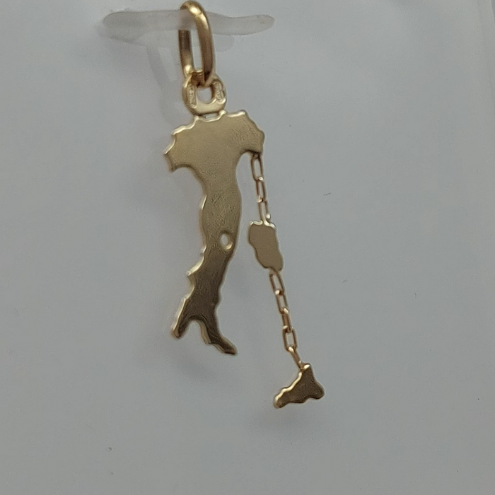 Ladies Yellow Gold 9ct (375, 9K) UNOAERRE Italy, Sardinia and Sicily Pendant