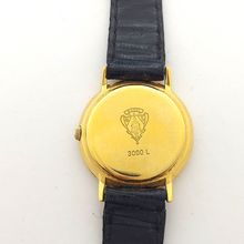 Load image into Gallery viewer, Gucci 3000L Quartz Ladies Watch 25mm Yellow Gold Crocodile Skin Watch
