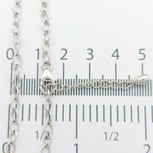 Load image into Gallery viewer, Ladies Necklace 925 Silver Anchor Chain with Opal Arrow Pendant Necklace
