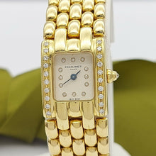 Load image into Gallery viewer, Genuine Chaumet Women&#39;s étanche 18ct 92g Gold Watch with 33 Diamond
