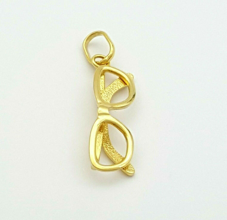 Ladies Pendant 9ct (375, 9K) Yellow Gold Sunglasses Pendant