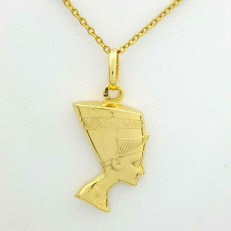 Ladies Pendant 9ct (375, 9K) Yellow Gold Pharaoh Pendant