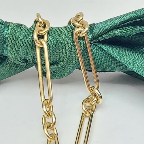 Ladies Yellow Gold 9ct (375, 9K) High Quality T-Bar Fancy Link Diamond Bracelet