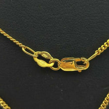 Load image into Gallery viewer, Ladies MHJ Necklace 10ct (417,10K) Yellow Gold Diamante Heart Pendant Necklace
