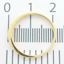 Load image into Gallery viewer, Ladies Ring 9ct (375, 9K) Yellow Gold Diamond (0.12ct) Band Dress Ring
