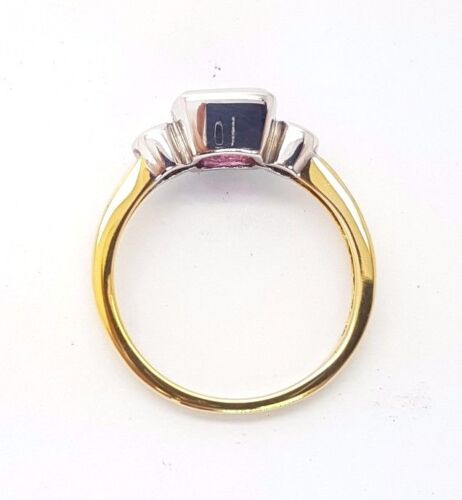 Ladies Ring 9ct (375, 9K) Yellow Gold Ladies Pink Created Sapphire Ring
