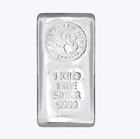 1kg Fine Silver cast bar